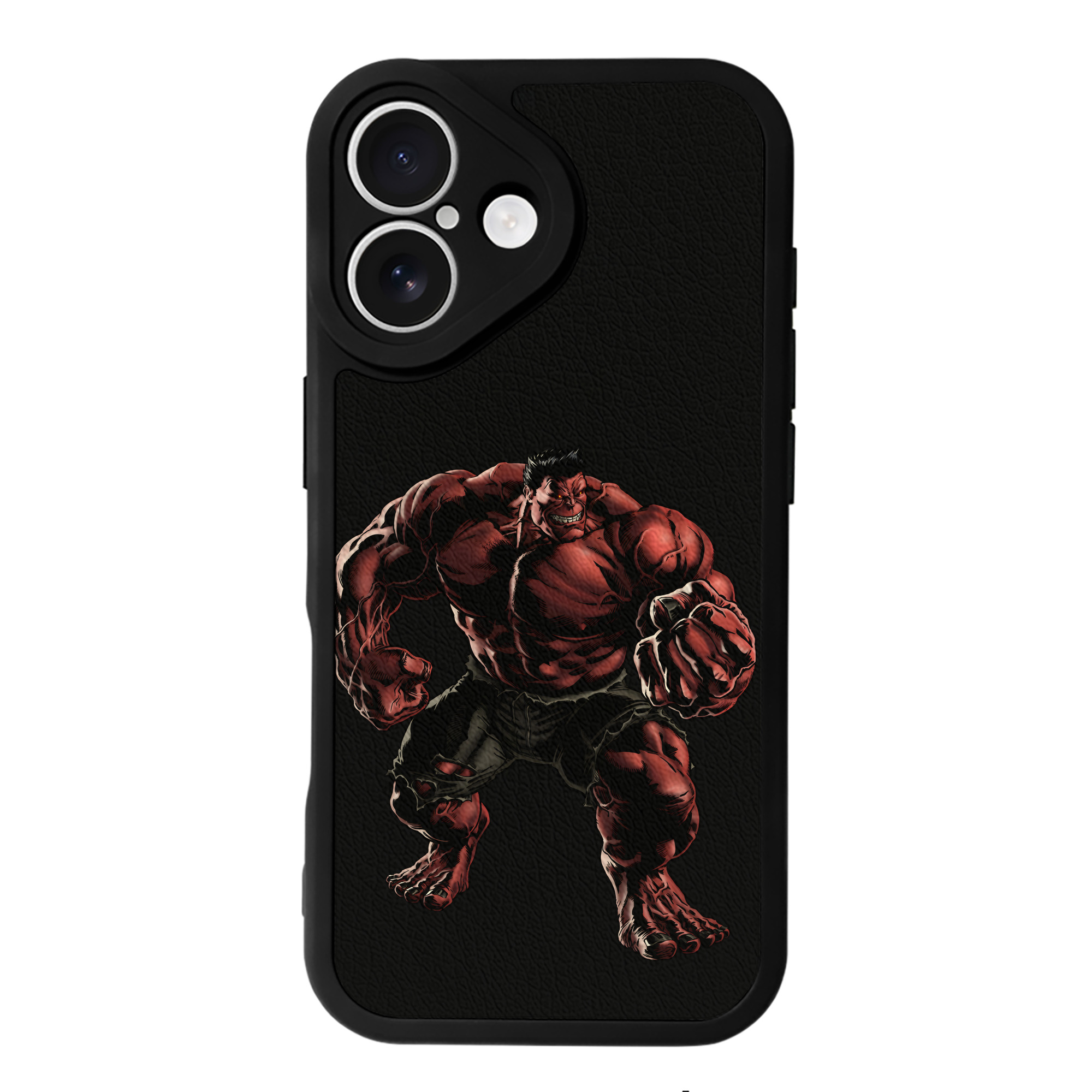 （画像用） アベンジャーズ The Avengers 【iPhone 16シリーズ対応】シリコンスマホケース（レザー調） 材質：シリコン